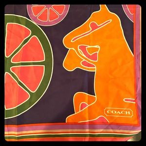Coach Silk Scarf